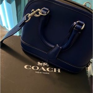 Dark Blue Coach Bag